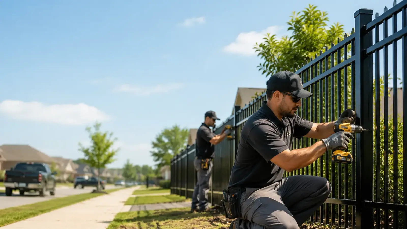 Metal Fence Installation in Blountstown, FL